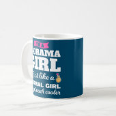 Ich bin ein k drama girl k Pop Merchandise Kaffeetasse (Vorderseite Links)