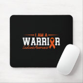 Ich bin ein Kämpfer Leukämie-Bewusstsein Kämpfer Ü Mousepad (Mit Mouse)
