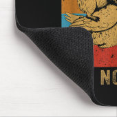 Ich bin ein Kanal für Unsinn Capybara Gans Mousepad (Ecke)