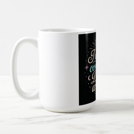 Ich bin ein Kanal für Weisheit 2 Kaffeetasse (Links)