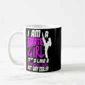 Ich bin ein Karate-Mädchen Zitat für Mädchen Comfo Kaffeetasse (Links)