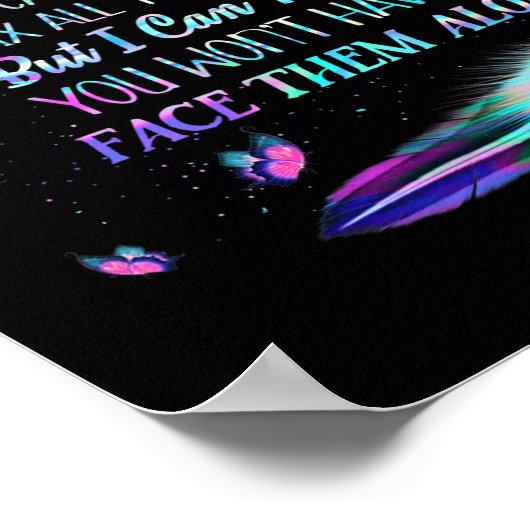 Ich bin ein Karrierefreund, den ich nicht versprec Poster (Ecke)