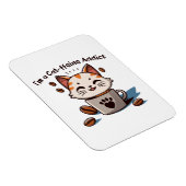 Ich bin ein Katzen-Liebling Magnet (Rechte Seite)