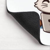 Ich bin ein Katzen-Liebling Mousepad (Ecke)