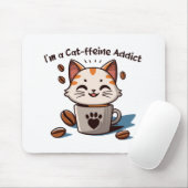 Ich bin ein Katzen-Liebling Mousepad (Mit Mouse)