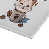 Ich bin ein Katzen-Liebling Schneidebrett (Ecke)