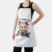 Ich bin ein Katzen-Liebling Schürze (InSitu)
