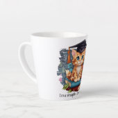 Ich bin ein Katzenstudent Milchtasse (Linke Ecke)