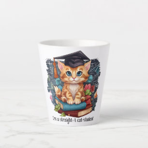 Ich bin ein Katzenstudent Milchtasse