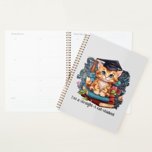 Ich bin ein Katzenstudent Planer (Anzeige)