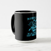 Ich bin ein Kayak-Mädchen Tasse (Vorderseite Links)