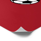 ICH BIN EIN KEEPER - SPORTSCHLANG - SOCCER POSTER (Ecke)