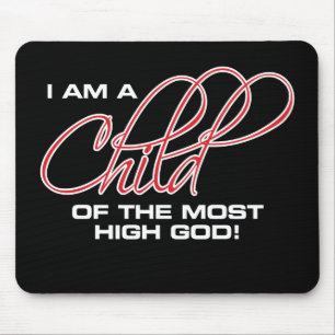 Ich bin ein Kind des höchsten Gottes - Osteen Mousepad