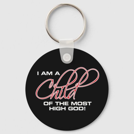 Ich bin ein Kind des höchsten Gottes - Osteen Schlüsselanhänger (Vorderseite)