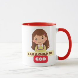 Ich bin ein Kind GOD-Tasse Tasse