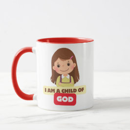 Ich bin ein Kind GOD-Tasse Tasse