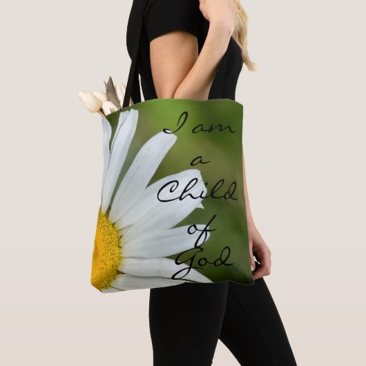 Ich bin ein Kind Gott-der Tasche (Von Nahem)