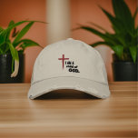 Ich bin ein Kind Gottes, bestickt Bestickte Baseballkappe<br><div class="desc">Diese Mütze ist eine Erinnerung für unsere Identität in Christus. "Aber so viele,  wie sie ihn empfangen haben,  gaben ihnen den Power,  die Söhne Gottes zu werden,  selbst denen,  die an Seinen Namen glauben." John 1:12,  KJV.</div>