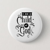 Ich bin ein Kind Gottes Button (Vorderseite)