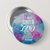 "ICH BIN EIN KIND GOTTES" Button-Button Button (Vorne & Hinten)