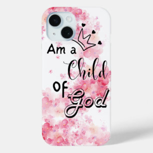 Ich bin ein Kind Gottes Christliche Bibelverse T Case-Mate iPhone Hülle