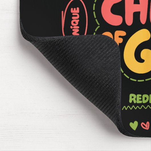 Ich bin ein Kind Gottes Christlicher Retro Jesus F Mousepad (Ecke)