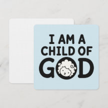 ICH BIN EIN KIND GOTTES | Christliches Babyshower-