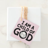 ICH BIN EIN KIND GOTTES | Christliches Geschenk zu Geschenkanhänger (Beispiel)