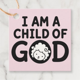 ICH BIN EIN KIND GOTTES   Christliches Geschenk zu Geschenkanhänger