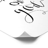 Ich bin ein Kind Gottes drucken Poster (Ecke)