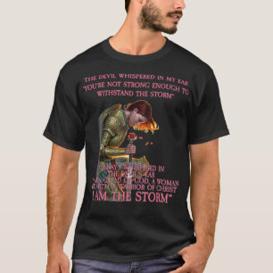 Ich bin ein Kind Gottes, eine Frau des Glaubens, e T-Shirt
