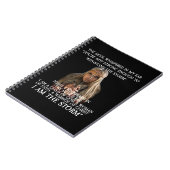 Ich bin ein Kind Gottes, ich BIN DER STORM Notizblock (Linke Seite)