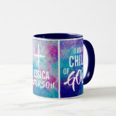 Ich bin ein Kind Gottes Kaffee/Tee-Cup Tasse (VorderseiteRechts)