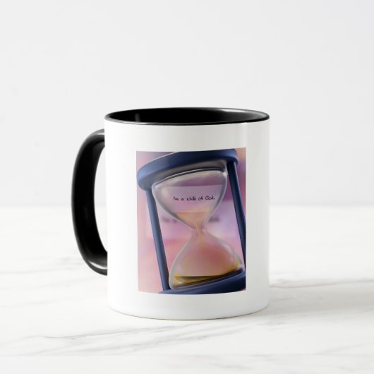 Ich bin ein Kind Gottes Kunst. Tasse (Vorderseite Links)