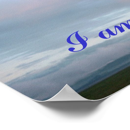 Ich bin ein Kind Gottes-Poster Poster (Ecke)