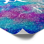 "ICH BIN EIN KIND GOTTES"-Poster Poster (Ecke)