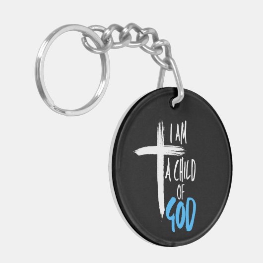 Ich bin ein Kind Gottes Schlüsselanhänger (Vorderseite links)