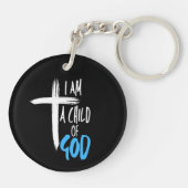 Ich bin ein Kind Gottes Schlüsselanhänger (Rückseite)