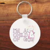 Ich bin ein Kind von god.pdf Schlüsselanhänger (Vorderseite)