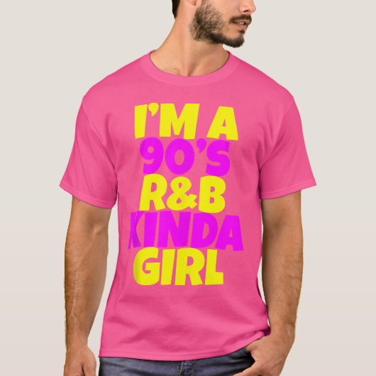 Ich bin ein Kinda Girl der 90er Jahre — T-Shirt (Vorderseite)