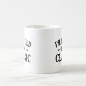 Ich bin ein Klassiker Kaffeetasse (Mittel)