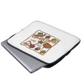 Ich bin ein klassischer Herbst-T - Shirt Laptopschutzhülle (Vorne Knopf)