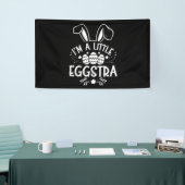 Ich bin ein kleiner Eggstra Funny Rabbit Ostersonn Banner (Messeveranstaltung)