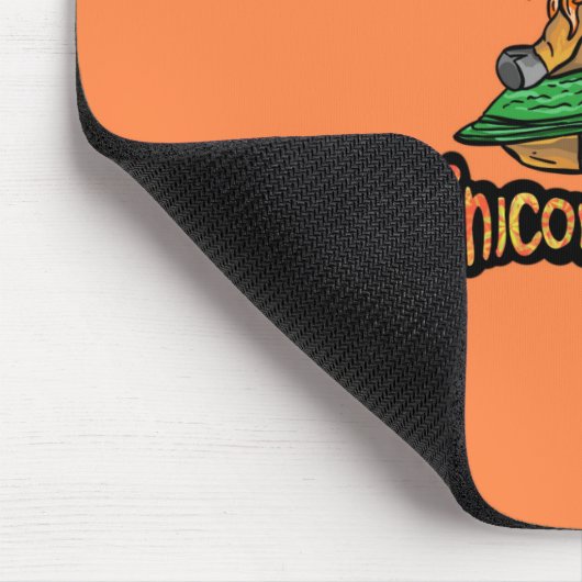 Ich bin ein kleiner Einhornleser Mousepad (Ecke)