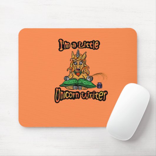 Ich bin ein kleiner Einhornleser Mousepad (Mit Mouse)