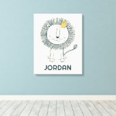 Ich bin ein kleiner König Leinwanddruck (Insitu (Holzboden))