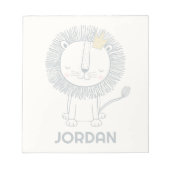 Ich bin ein kleiner König Notizblock (Vorderseite)