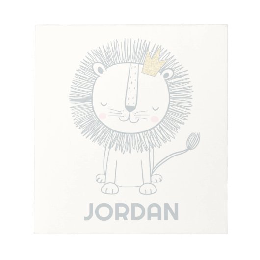 Ich bin ein kleiner König Notizblock (Vorderseite)