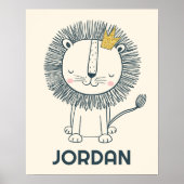 Ich bin ein kleiner König Poster (Vorne)