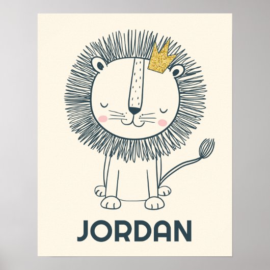 Ich bin ein kleiner König Poster (Vorne)